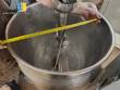 Tacho misturador encamisado basculante em inox 180 litros