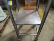 Tanque de transferncia com suporte e rodinhas em inox 20 litros