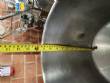 Tanque de transferncia com suporte e rodinhas em inox 20 litros
