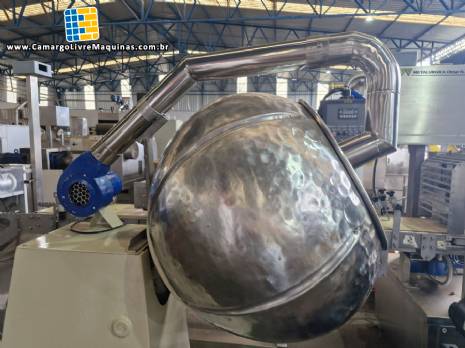 Drageadeira com talisca com bojo em a�o inox Incapri 100 kg