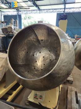 Drageadeira com talisca com bojo em a�o inox Incapri 100 kg