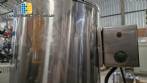 Tanque misturador encamisado em inox eltrico com hlice centrifuga tipo Cowles