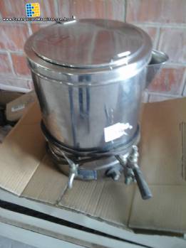 Tacho banho maria em a�o inox