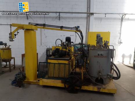 Injetora de poliuretano alta press�o Elastogran