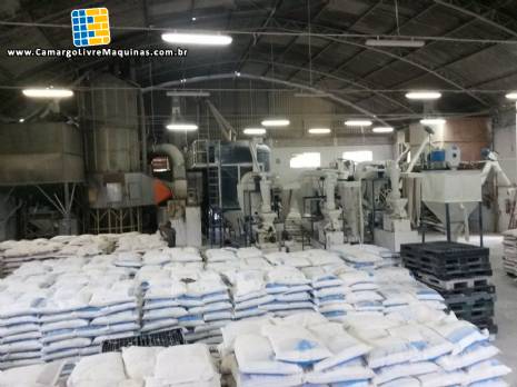 F�brica completa moinho para produ��o de farinha