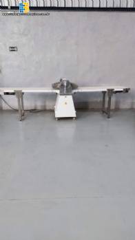 Cilindro laminador laminadora para massas em ao inox