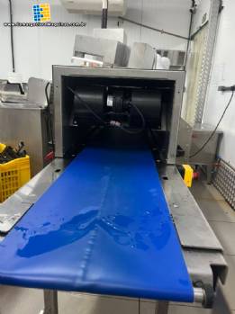 T�nel de resfriamento com cobrideira e tanque de derretimento de chocolates AFJ 2024