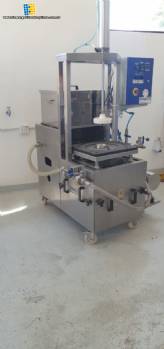 Lavadora em a�o inox autom�tica para barril de chopp Brabeer