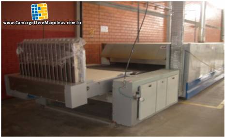 Forno industrial rotativo com resfriamento Fornimaq