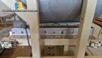 Misturador em a�o inox com esteira inferior para sa�da de produto