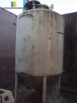 Tanque encamisado em a�o carbono 5000 litros para chocolate
