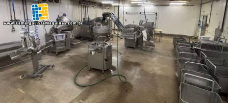 Ind�stria planta empresa frigor�fica processadora para desossa processamento de carnes e embutidos