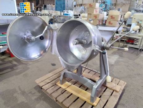 Processador de alimentos encamisado em inox Incal 80 litros