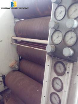 Cilindro refinador moinho de rolos com 5 rolos Maschinenfabrik Heidenau