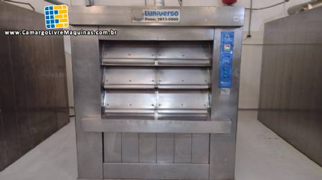 Forno de lastro em inox Universo