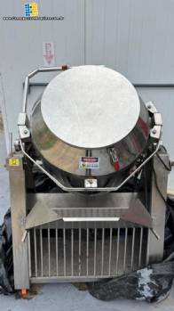 Misturador drageadeira betoneira em inox 120 litros Agmac