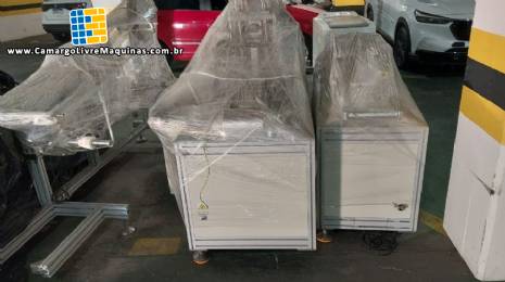 Linha para produ��o de m�scaras cir�rgicas TNT adulta e infantil