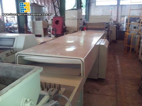 Linha para fabrica��o de doces tipo teta de nega, Nh�-benta, Dan-top Pir�g Hebleimar