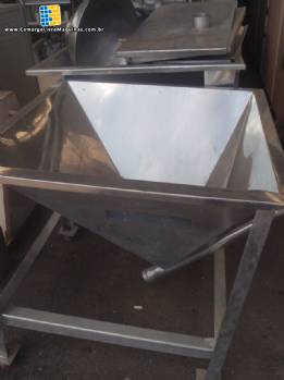 Silo em a�o inox Alimflex