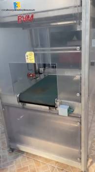 Embaladora autom�tica com t�nel de encolhimento shrink BVM BRUNNER