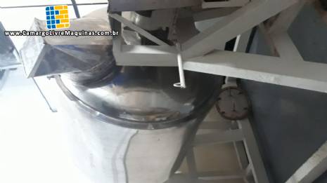 Misturador secador rotativo encamisado 2.000 L