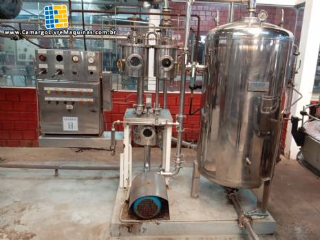 Pr mistura carbonatador Zegla Unimix 9.000 litros