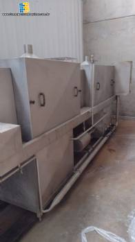 Lavadora de caixas alta presso aquecida