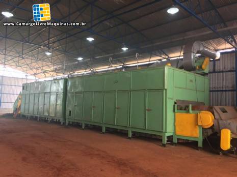 Secador de folhas 3.000 kg hora Bernauer Secador de folhas 3.000 kg hora Bernauer