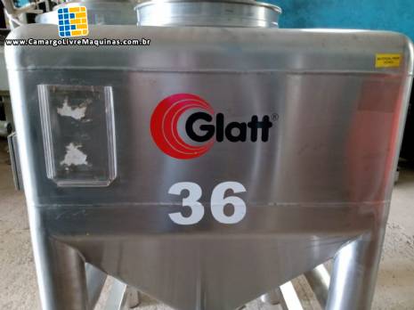 Bin silos inox 316 Glatt