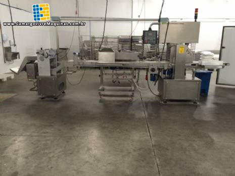 Linha para fabrica��o de empanadas