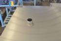Forno turbo el�trico em a�o inox Pr�tica 8 assadeiras