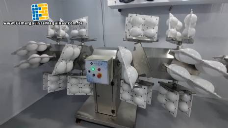 Centr�fuga para ovos de chocolate de p�scoa FEPIR 32 livros
