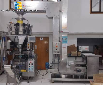 Embaladora vertical multi cabe�a Kawamac