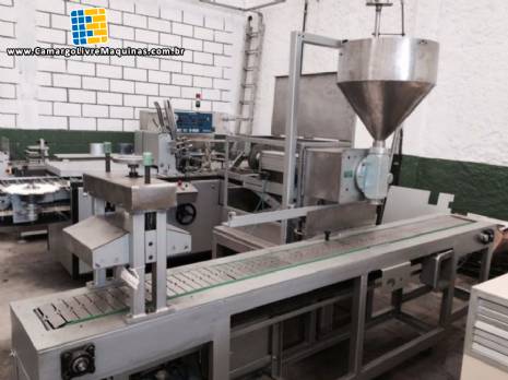 Envasadora de gal�o autom�tica a pist�o Serac