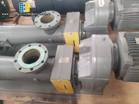 Bomba positiva helicoidal Netzsch 70 m / hora