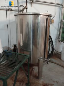 Tanque em inox com fervedor 1.000 litros Zegla