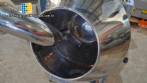 Drageadeira em a�o inox com insuflador de ar quente e com aletas taliscas JHM 25 litros