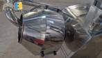 Drageadeira em a�o inox com insuflador de ar quente e com aletas taliscas JHM 25 litros