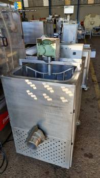 Tacho misturador de 80 litros com sistema de aquecimento