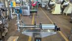 Envasadora em inox semiautom�tica para l�quidos com 1 bico