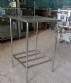 Mesa em a�o inox 800 mm x 800 mm