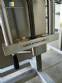 Rotuladora para frasco gotas com cabe�ote duplo rotulo transparente inox Tecmaes