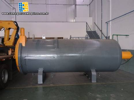 Autoclave horizontal para fabricacao de vidros blindados automotivos Ferlex