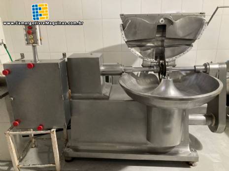 Cutter em a�o inox 50 cv Hermann