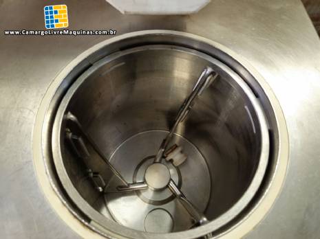 Produtora de sorvete gelato italiano em inox Frigomat 80 / 100 litros