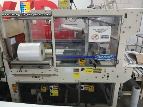 Enfardadeira embaladora com t�nel de encolhimento ARPAC