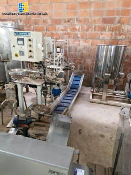 Esteira inclinada com talisca para embaladora Masipack