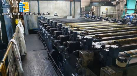 M�quina de estampar rotativa 12 cores Stork