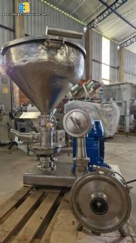 Triblender misturador em linha Tri-blender em inox 316 para alimentos 20 cv Tri-clover