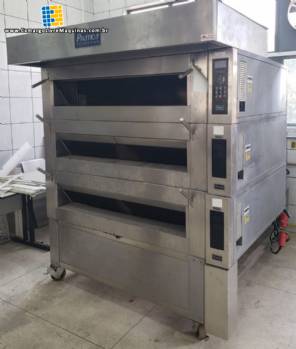 Forno de lastro em inox Pr�tica